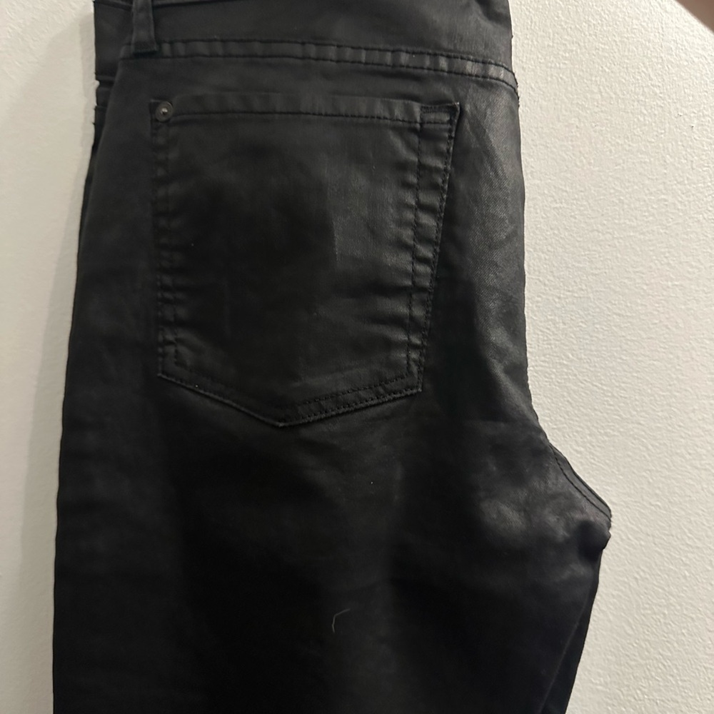 7 For All Mankind Black Skinny Jeans NWOT - Picture 8 of 8